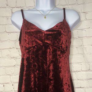 Crushed Velvet Dress
